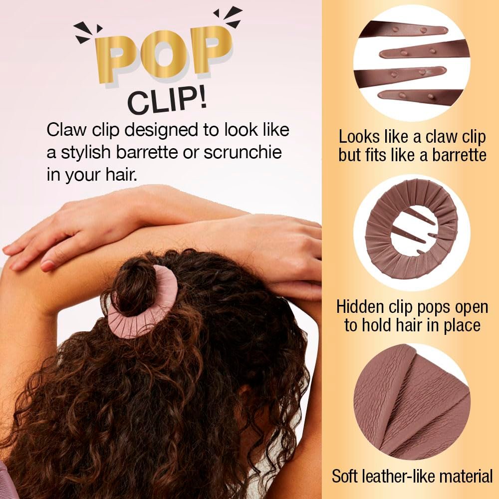 Scunci by Conair Pop Clip Barrette- hair ...